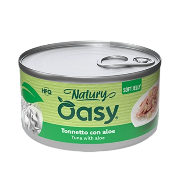 OASY NATURY GATTO SOFT JELLY TONNETTO CON ALOE 85 GR
