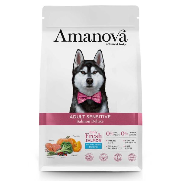 AMANOVA ADULT SENSITIVE SALMONE 10 KG