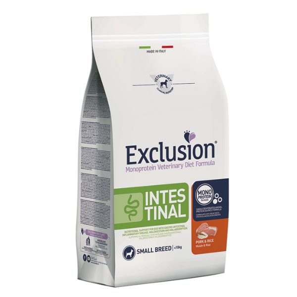 EXCLUSION DIET INTESTINAL MINI MAIALE E RISO 2 KG