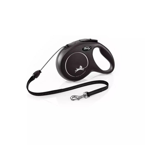 FLEXI CLASSIC CORDA M 8MT NERO