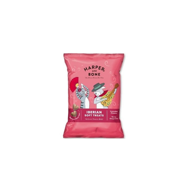 H&B SNACK SOFT CANE E GATTO PROSCIUTTO E MANZO 90 GR