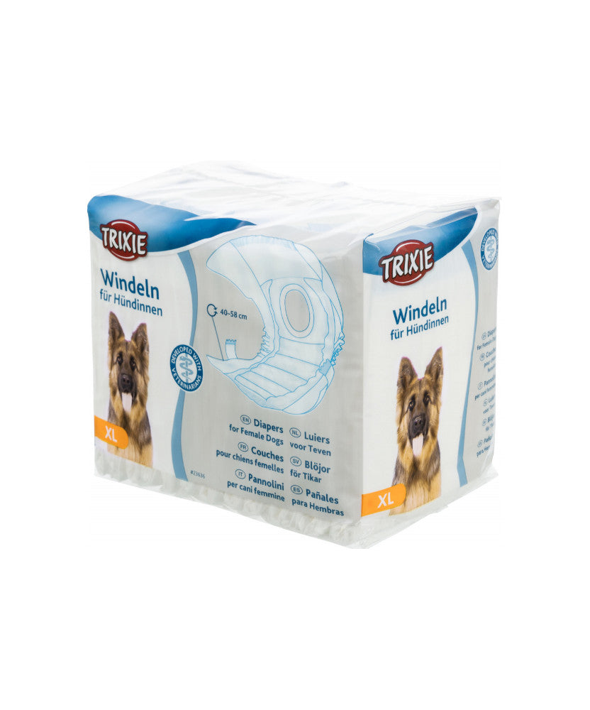 TRIXIE PANNOLINI PER CANI FEMMINE 12PZ. XL