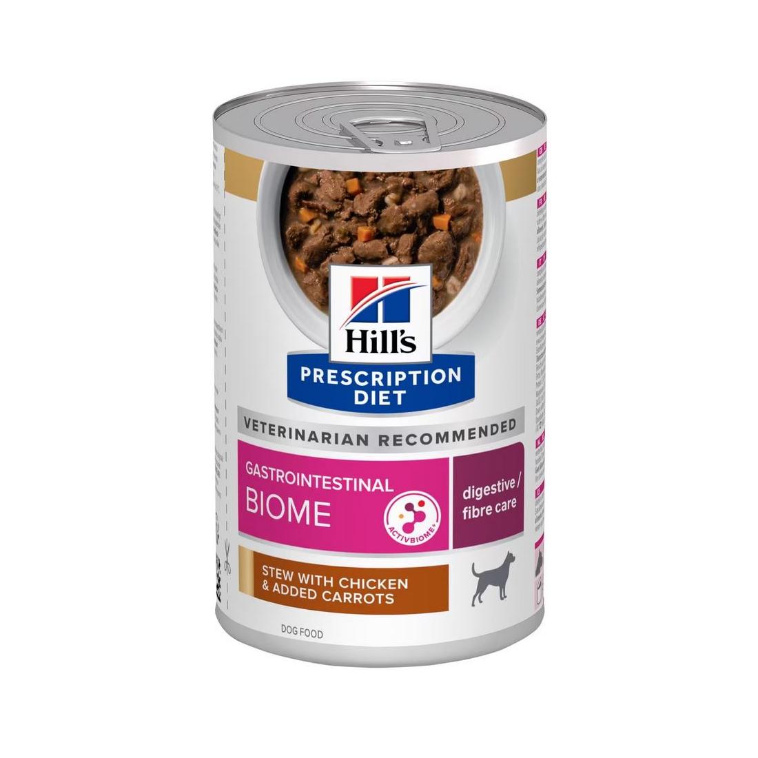 HILL'S PRESCRIPTION DIET GASTRO INTESTINAL BIOME SPEZZATINO CANE 354 GR