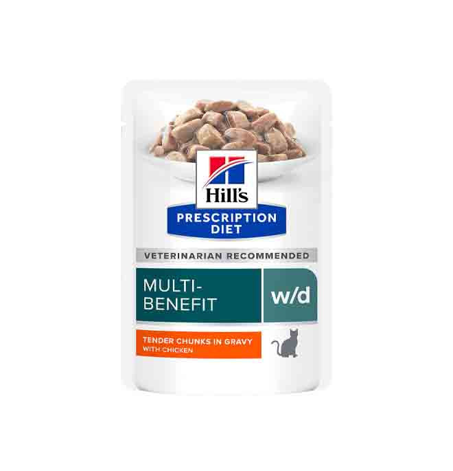 HILL'S PRESCRIPTION DIET W/D GATTO 85 GR