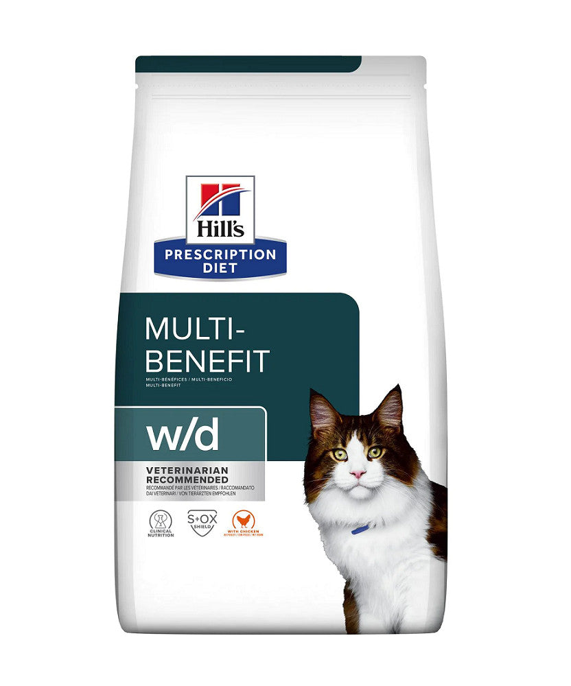 HILL'S PRESCRIPTION DIET W/D GATTO 1,5 KG