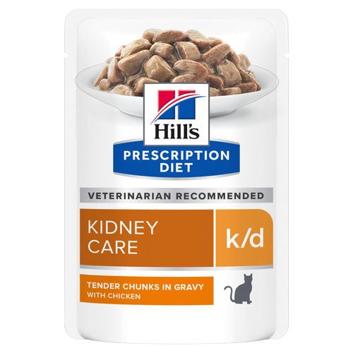 HILL'S PRESCRIPTION DIET K/D GATTO POLLO 85 GR