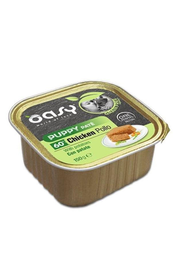 OASY GRAIN FREE PATè PUPPY POLLO 150 GR