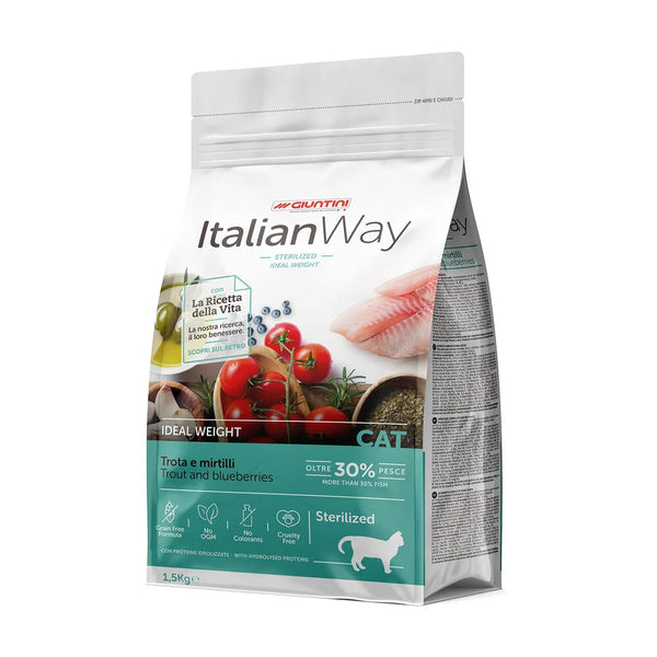 ITALIAN WAY GATTO IDEAL WEIGHT TROTA 1,5 KG
