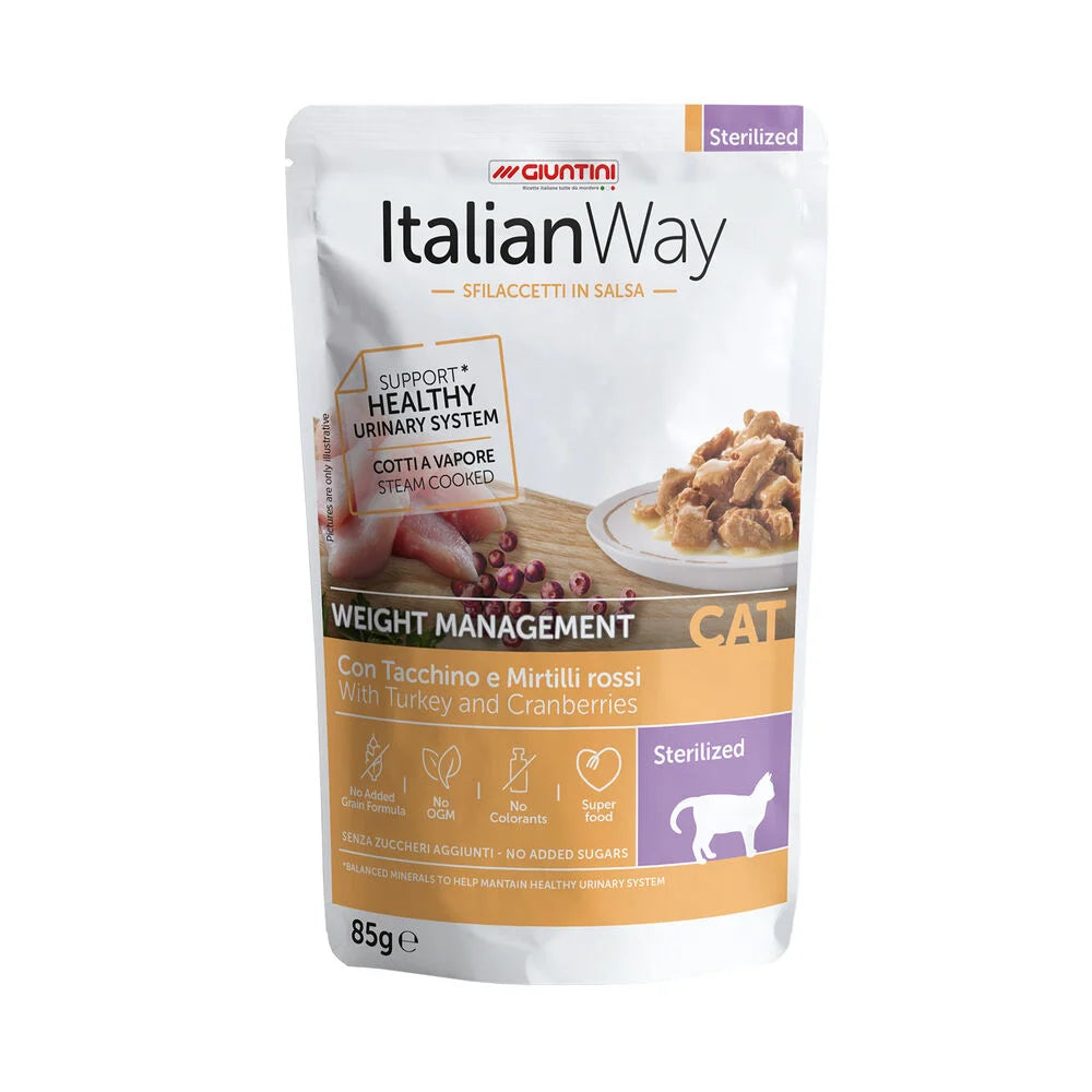 ITALIAN WAY GATTO BUSTINA TACCHINO 85 GR