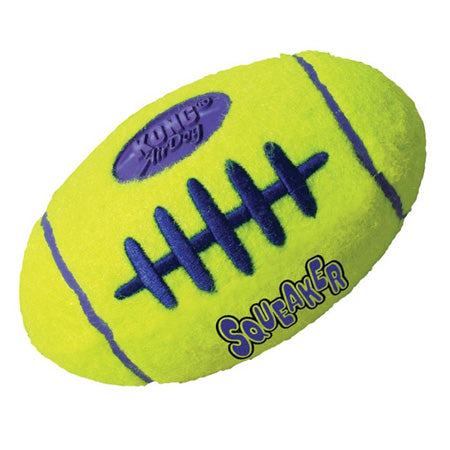 KONG AIR DOG SQUEAKER FOOTBALL SMALL