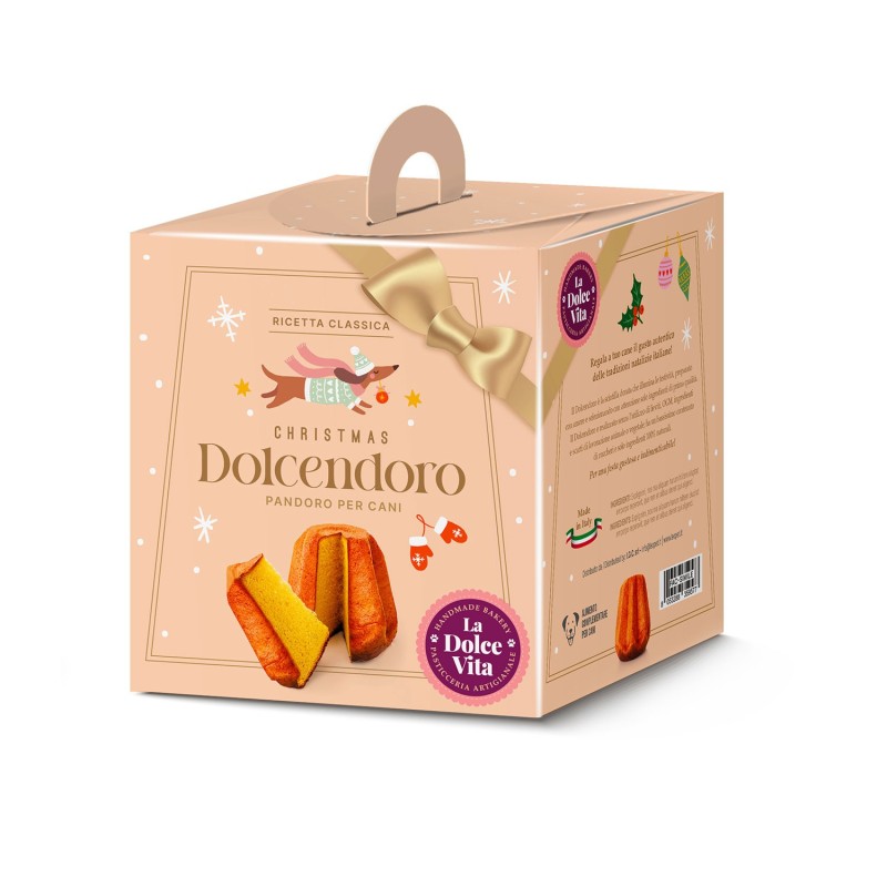 DOLCE NATALE PANDORO CANE