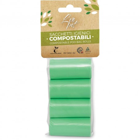 LEO PET SACCHETTI IGIENICI COMPOSTABILI 4X10 PZ