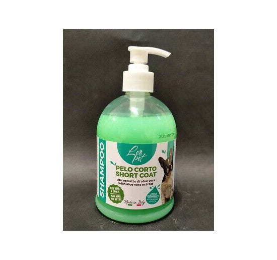 LEO PET SHAMPOO MANTO CORTO 500 ML