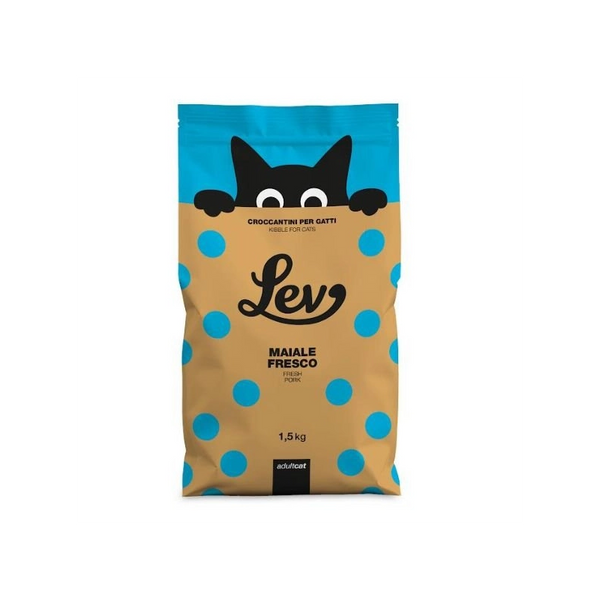 LEV GATTO ADULT MAIALE 1,5 KG