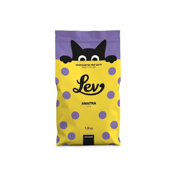 LEV GATTO STERIL ANATRA 300 GR
