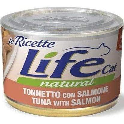 LIFE CAT NATURAL TONNO CON SALMONE 150 GR