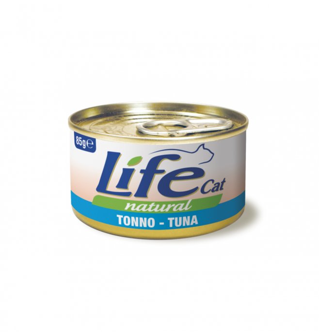 LIFE CAT NATURAL TONNO 85 GR