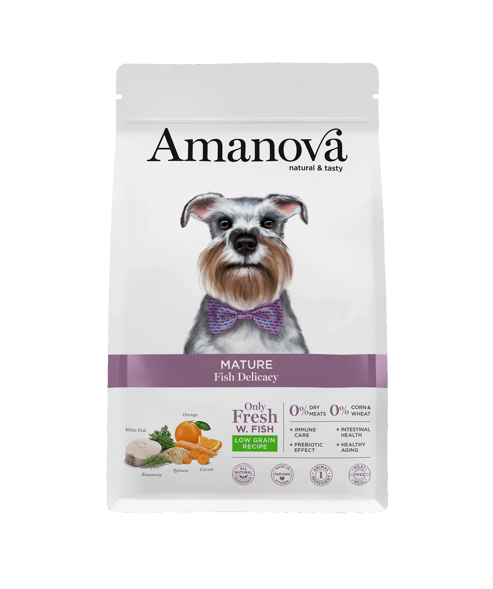 AMANOVA MATURE MINI PESCE BIANCO 7 KG