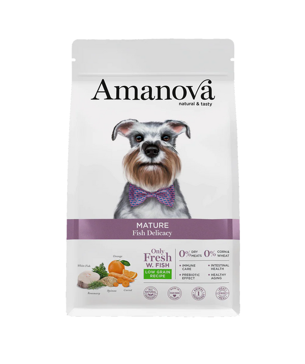 AMANOVA MATURE MINI PESCE BIANCO 7 KG