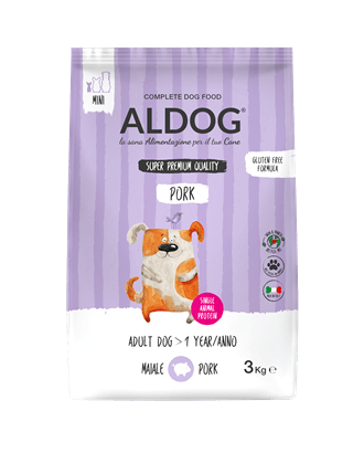 ALDOG ADULT MEDIUM LARGE PORK MAIALE 12 KG