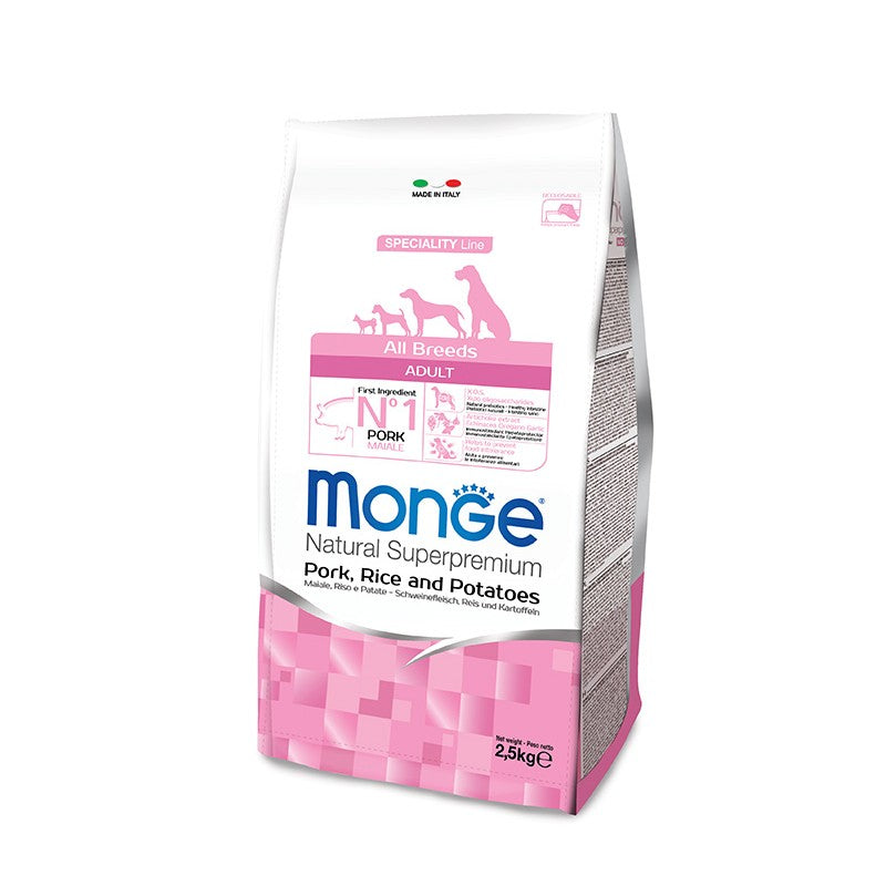 MONGE ALL BREED ADULT 12 KG MAIALE