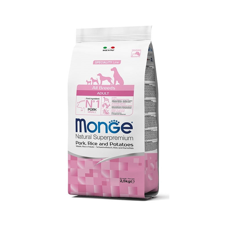 MONGE ALL BREED ADULT 2,5 KG MAIALE