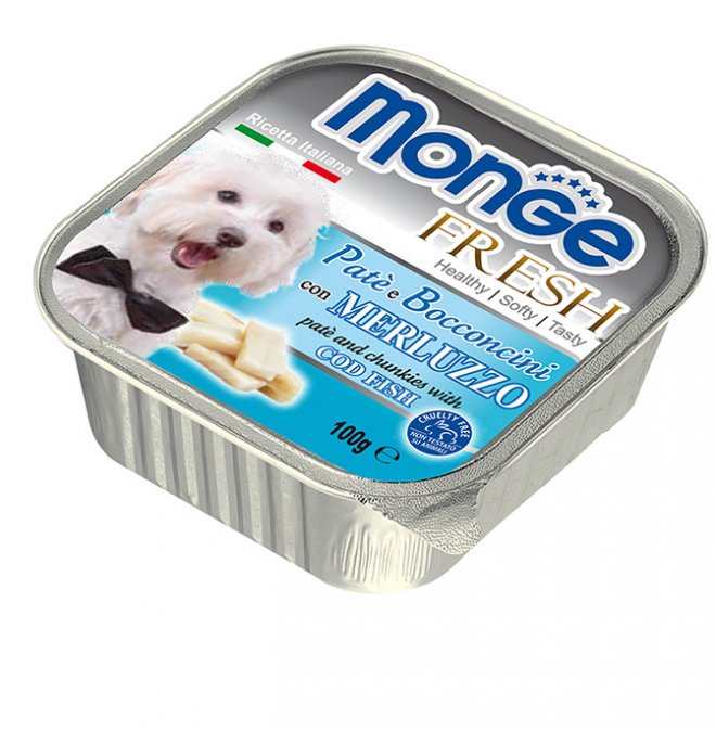 MONGE FRESH MERLUZZO 100 GR