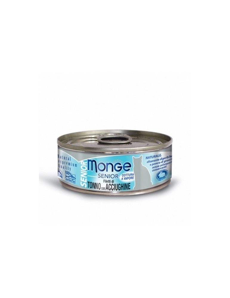 MONGE JELLY TONNO DEL PACIFICO CON ALICI 80 GR