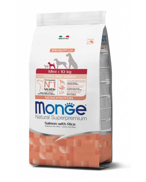 MONGE MINI PUPPY 2,5 KG SALMONE