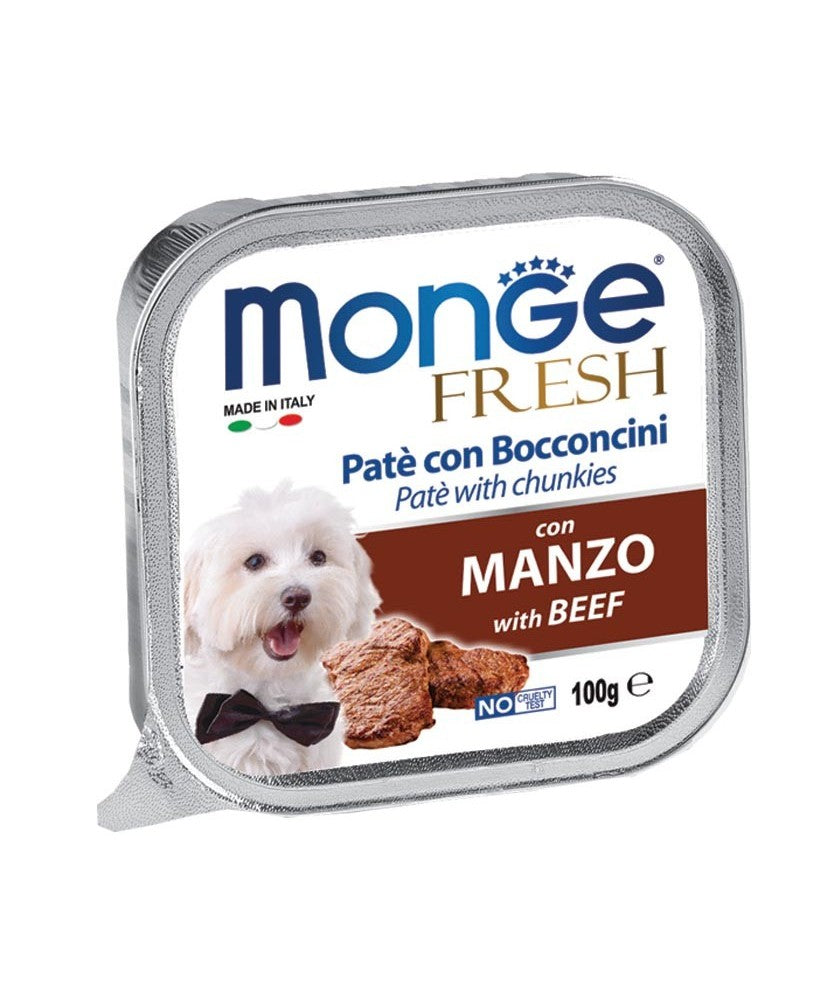 MONGE FRESH MANZO 100 GR