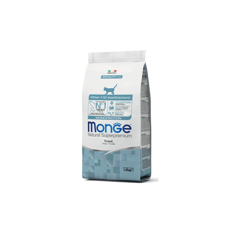 MONGE KITTEN GATTO TROTA 1,5 KG