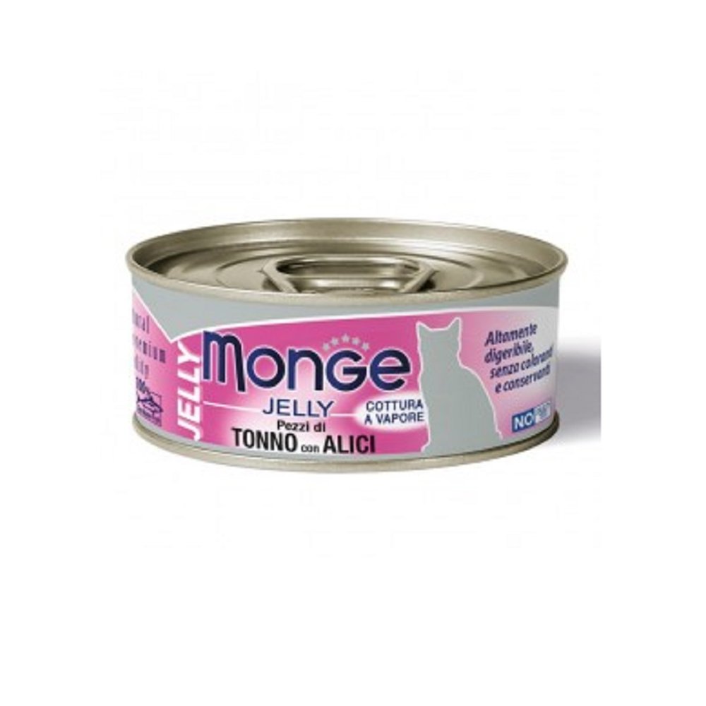 MONGE JELLY TONNO CON ALICI 80 GR