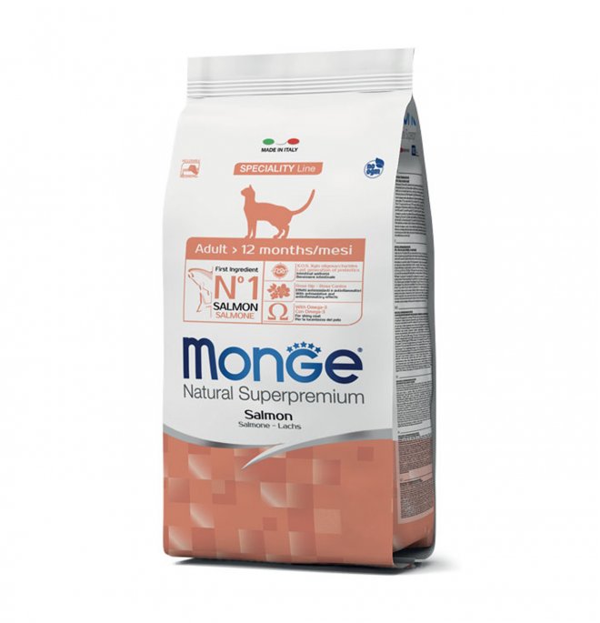 MONGE ADULT GATTO SALMONE 400 GR