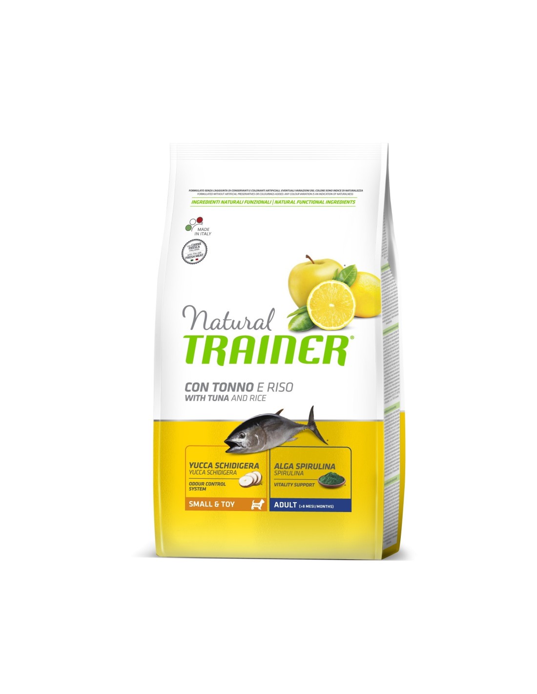 TRAINER NATURAL MINI ADULT TONNO 2KG