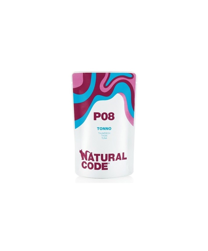 NATURAL CODE GATTO P08 TONNO 70 GR