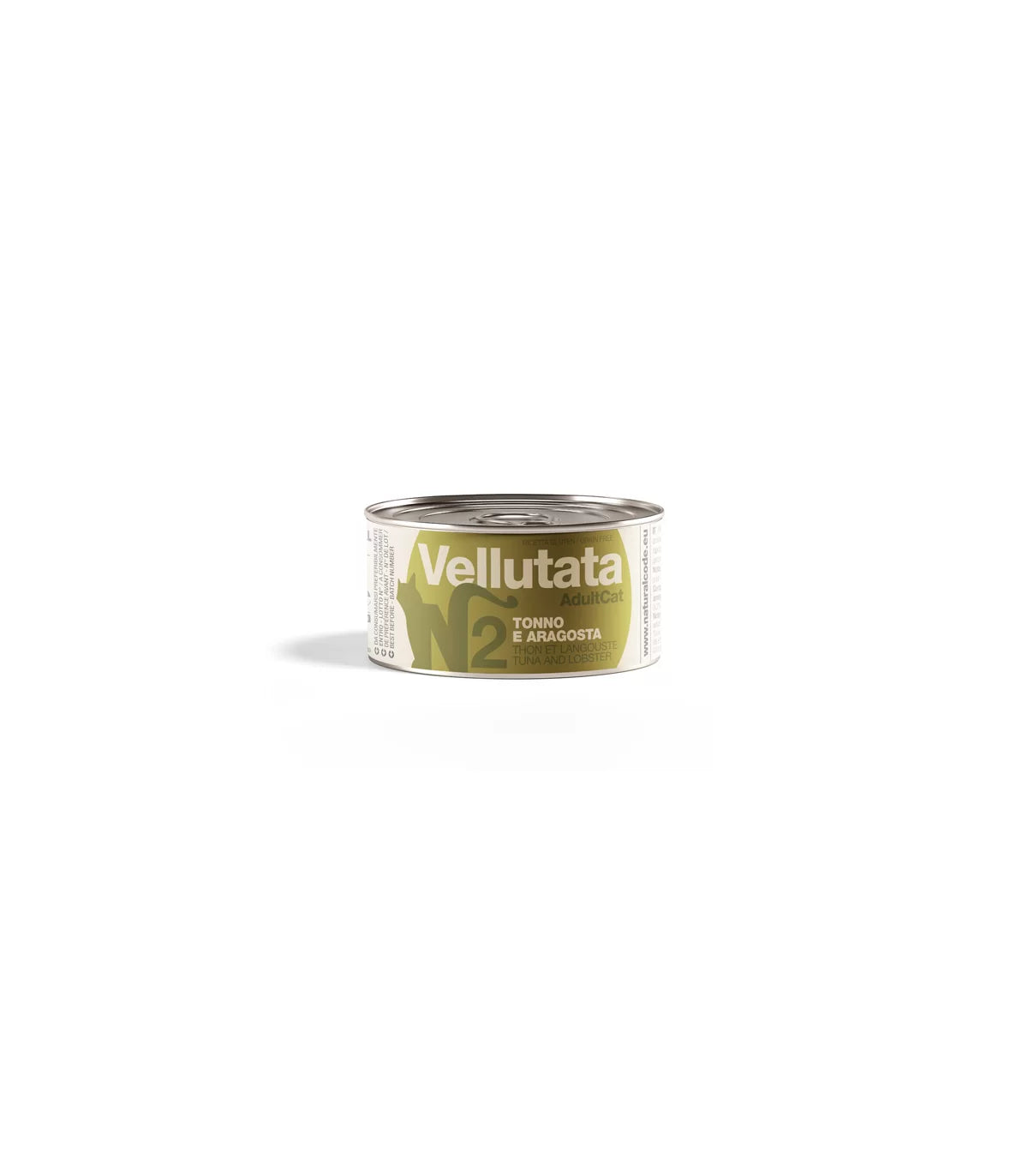 NATURAL CODE GATTO VELLUTATA 2 TONNO E ARAGOSTA 85 GR