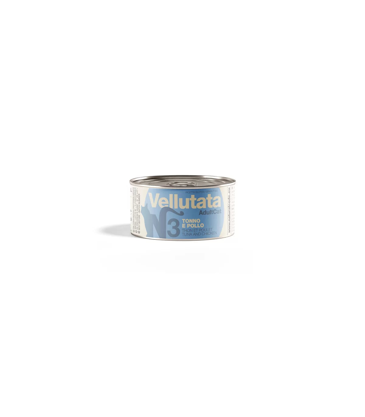 NATURAL CODE GATTO VELLUTATA 3 TONNO E POLLO 85 GR