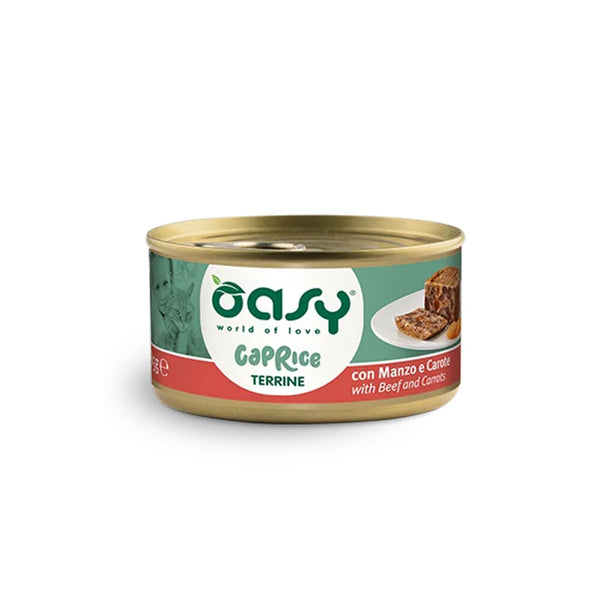 OASY TERRINE MANZO E CAROTE 85 GR