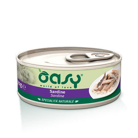 OASY NATURALE SARDINE 70GR