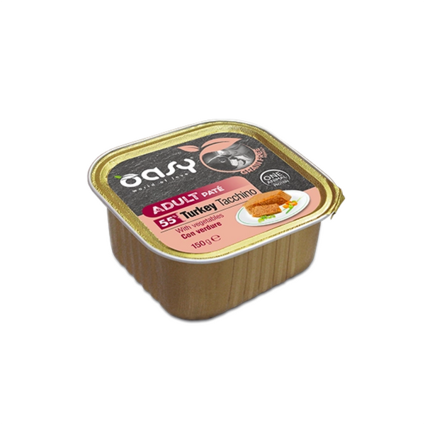 OASY GRAIN FREE PATè ADULT TACCHINO 150 GR
