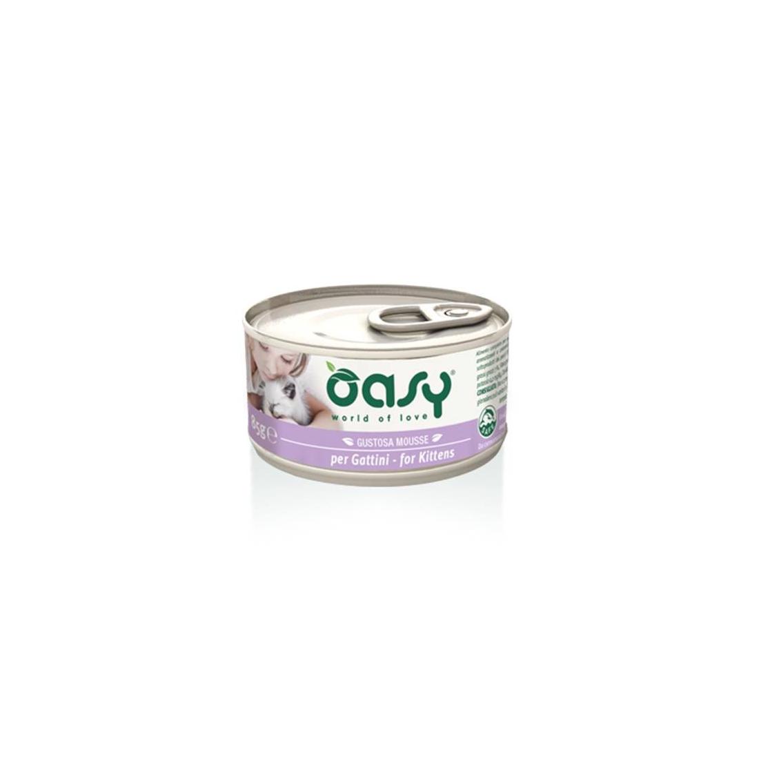 OASY MOUSSE GATTINI POLLO 85 GR