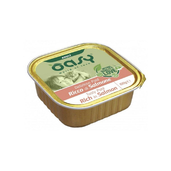 OASY PATE GATTO ADULT SALMONE 100G