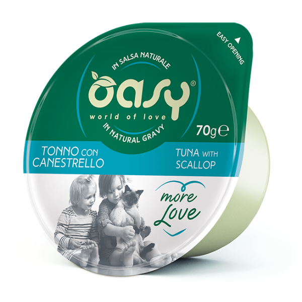 OASY CUP TONNO CON CANESTRELLO 70 GR