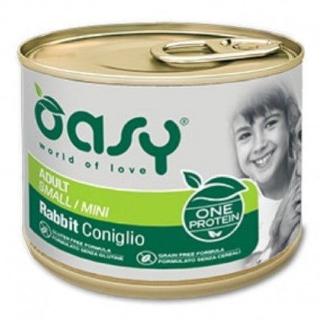 OASY CANE MONOPROTEICO LATTINA CONIGLIO 200 GR