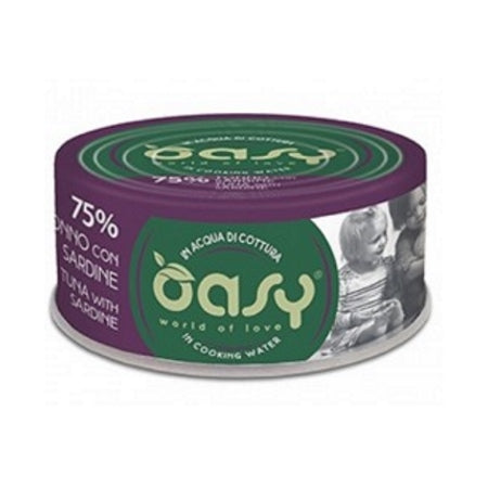 OASY IN BRODO DI COTTURA SARDINE 70 GR