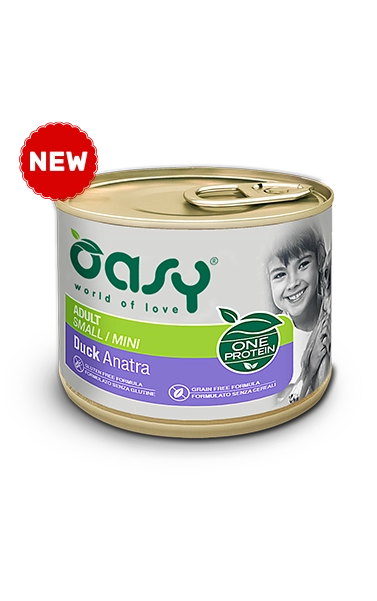 OASY CANE MONOPROTEICO LATTINA ANATRA 200 GR