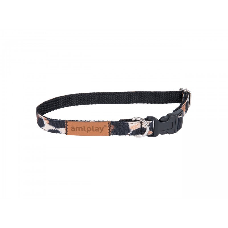 AMIPLAY COLLARE SAFARI LEOPARDATO
