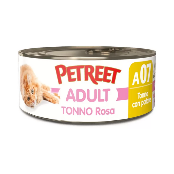 PETREET NATURA TONNO ROSA CON PATATE 70GR