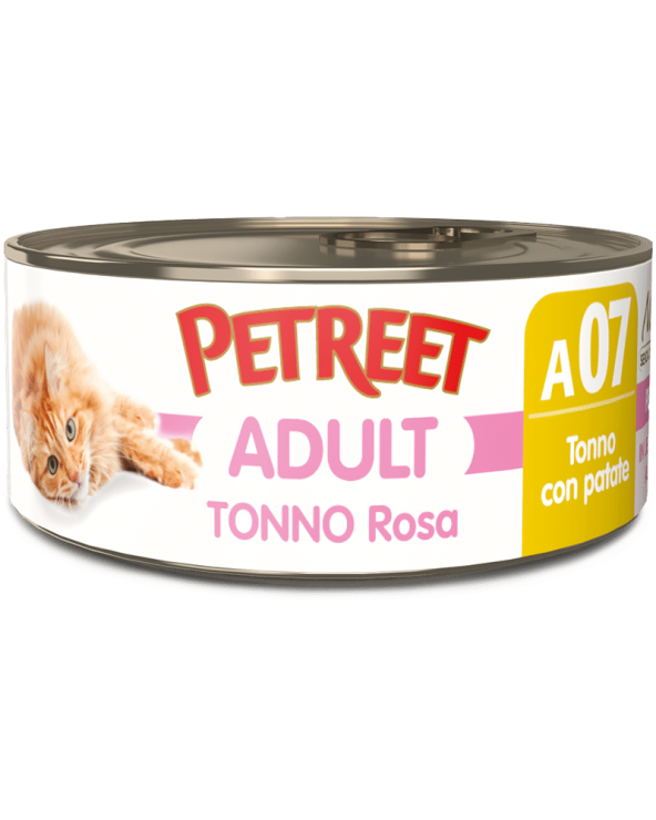 PETREET NATURA TONNO ROSA CON PATATE 70GR