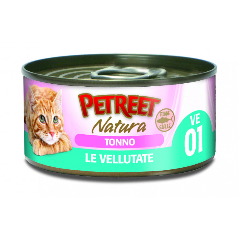 PETREET NATURA VELLUTATE TONNO 70GR